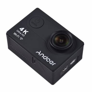 $37 with coupon for Andoer AN6000 V3 4K 30fps 16MP WiFi Action Sports Camera from TOMTOP