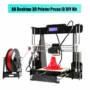 Anet A8 Desktop 3D Printer Prusa i3 DIY Kit  - US PLUG BLACK