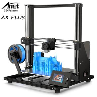 €112 with coupon for Anet A8 Plus Upgraded High-precision DIY 3D Printer EU GERMANY Warehouse from TOMTOP