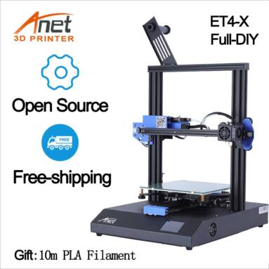€101 with coupon for Anet ET4X FDM 3D Printer Kit from EU GER warehouse TOMTOP