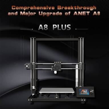 €139 with coupon for Anet® A8 Plus DIY 3D Printer EU UK WAREHOUSE from EU CZ warehouse BANGGOOD