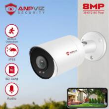 €134 with coupon for Anpviz 4K 8MP POE IP Camera Outdoor Security from BANGGOOD