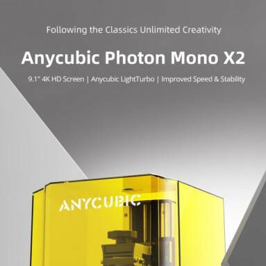 €189 with coupon for Anycubic Photon Mono X2 Resin 3D Printer from EU warehouse GEEKBUYING