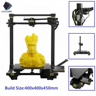 €309 with coupon for Anycubic® Chiron 3D Printer 400*400*450mm Printing Size With Matrix Automatic Leveling/Ultrabase Pro Hotbed/Power Resume/Filament Sensor/Dual Z-axis/TFT Touch Screen/Modular Design from EU CZ ES warehouse BANGGOOD