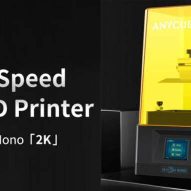 €148 with coupon for Anycubic® Photon Mono 2K High Speed Resin 3D Printer from EU CZ warehouse BANGGOOD