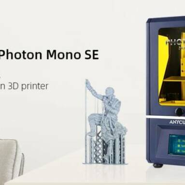€254 with coupon for Anycubic® Photon Mono SE LCD SLA UV Resin 3D Printer from EU  warehouse GEEKBUYING