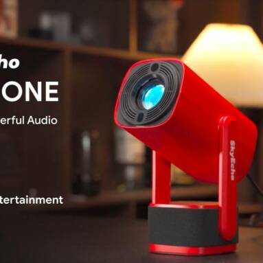 €114 with coupon for Apollo SkyEcho FreeONE Portable Speaker Projector from EU warehouse BANGGOOD