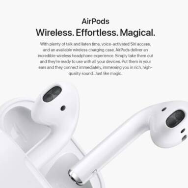 €145 with coupon for Apple Airpods（2nd generation）2019 from GSHOPPER