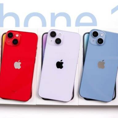 €668 with coupon for Apple iPhone 14 NFC 5G Smartphone from EU warehouse ALIEXPRESS