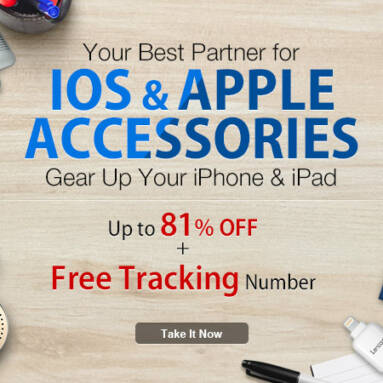 Up to 81% OFF on IOS & Apple Accessories from DealExtreme