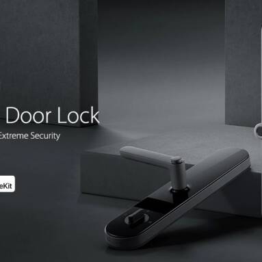 €173 with coupon for Aqara N100 Smart Door Lock Fingerprint Bluetooth Password Unlock Works with Mijia HomeKit Smart Linkage with Doorbell Feature from Xiaomi youpin from GEARBEST