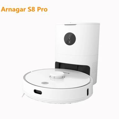 €223 with coupon for Arnagar S8 Pro Robot Vacuum Cleaner from EU warehouse ALIEXPRESS