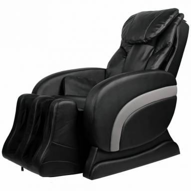 €593 with coupon for Artificial Leather Massage Chair Track Massage Chair Recliner Full Body Massage Chair with Adjustable Back and Footrest for Living Room, Office from EU NL warehouse BANGGOOD