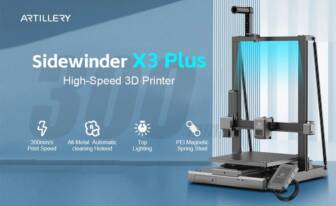 €256 with coupon for Artillery® SW X3 Plus High Speed 3D Printer from EU warehouse BANGGOOD