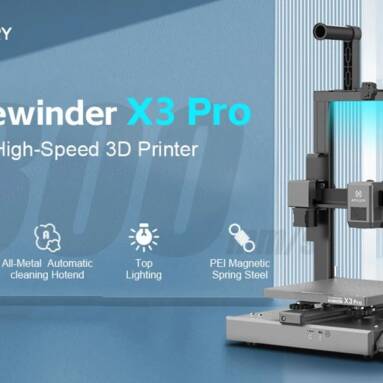 €197 with coupon for Artillery Sidewinder X3 Pro 3D Printer from EU warehouse ALIEXPRESS