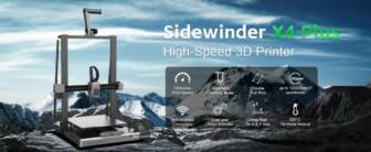 €319 with coupon for Artillery Sidewinder X4 Plus 3D Printer from EU warehouse TOMTOP