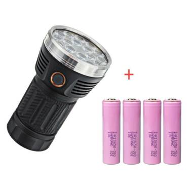€82 with coupon for Astrolux MF01S 18xSST20 15000LM Anduril Flashlight+Samsung 30Q 20A 18650 Power Battery – Silver 4000k from BANGGOOD
