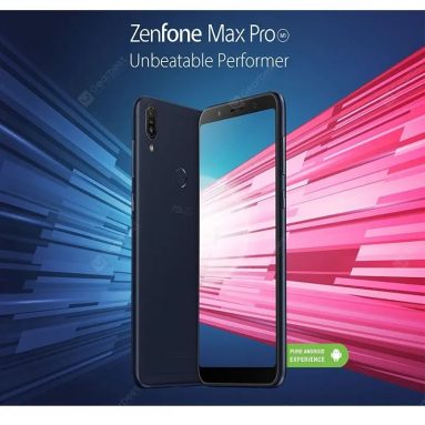 € ASUS ZenFone Max Pro (M87) ZB1KL Global Sürüm 602GB 3GB Akıllı Telefon - BANGGOOD'dan Gümüş için kuponlu € 32