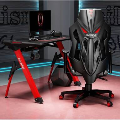 €256 with coupon for Autofull Red spider Gaming Desk Laptop Desk 47″L RGB Light Cup holder Handle bracket Earphone Holder Cold rolled steel from BANGGOOD