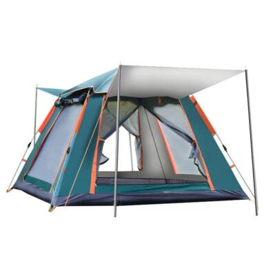 €53 with coupon for Outdoor Automatic Tent 4 Person Family Tent Picnic Traveling Camping Tent Outdoor Rainproof Windproof Tent Tarp Shelter from EU CZ warehouse BANGGOOD