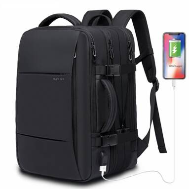 €30 with coupon for BANGE BG-1908 16” 38L Expandable Large Capacity USB Tactical Backpack 15.6 inch Laptop Luggage Suitcase Bag Waterproof Camping Travel Rucksack from EU CZ warehouse BANGGOOD