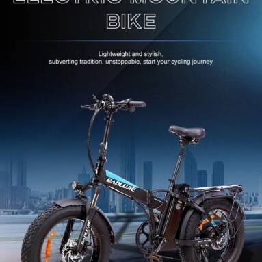 €736 with coupon for BAOLUJIE FF-DZ2001 Electric Moped Bicycle from EU CZ warehouse BANGGOOD