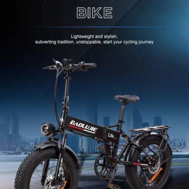 €821 with coupon for BAOLUJIE FF-DZ2005 Electric Bike from EU CZ warehouse BANGGOOD