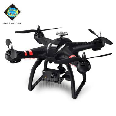 $159 with coupon for BAYANGTOYS X21 Brushless RC Quadcopter – RTF DOUBLE GPS BLACK from GearBest