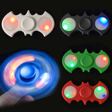 Batman Design LED Light Hand Spinner Fidget Spinner $2.50 Free Shipping from Zapals