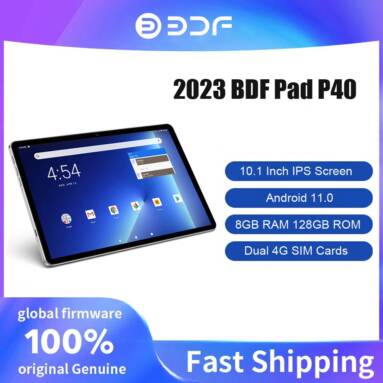 €92 with coupon for BDF P40 Tablet 64GB from GEEKBUYING