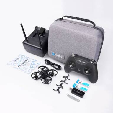 €173 with coupon for BETAFPV Meteor75 Lite RTF Whoop Advanced Kit 2SE Indoor FPV Racing Drone w/ Frsky D8 Receiver LiteRadio 2 & VR01 FPV Goggles from BANGGOOD