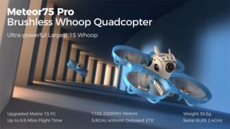 €101 with coupon for BETAFPV Meteor75 Pro F4 1S Brushless Whoop FPV Racing Drone from BANGGOOD