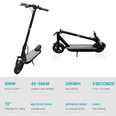€339 with coupon for BEZIOR S500 MAX 10 Inches Wheel Electric Scooter from EU warehouse TOMTOP