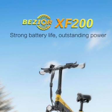 €1259 with coupon for Bezior XF200 Electric Bike, 15Ah 48V 1000W 20 Inch, 40Km/h 130km Mileage, Max Load 200kg, 12.8AH from EU warehouse TOMTOP