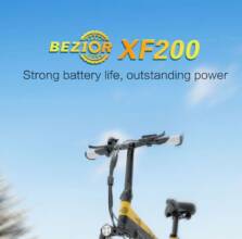 €1049 with coupon for BEZIOR XF200 1000W Motor Folding Electric Moped Bike from EU warehouse GOGOBEST