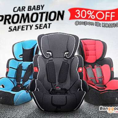 EXTRA 30% OFF for Child Car Safety Seats from BANGGOOD TECHNOLOGY CO., LIMITED