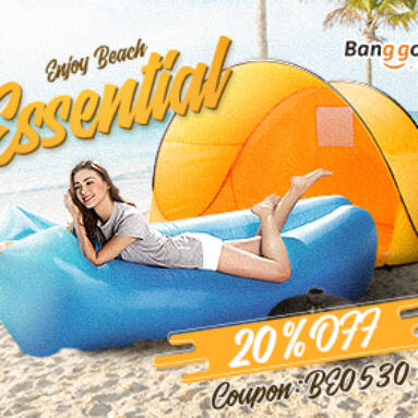 Up to 20% OFF for Beach Essential from BANGGOOD TECHNOLOGY CO., LIMITED