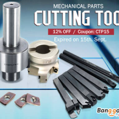 12% OFF for Mechanical Parts Cutting Tool Promotion from BANGGOOD TECHNOLOGY CO., LIMITED