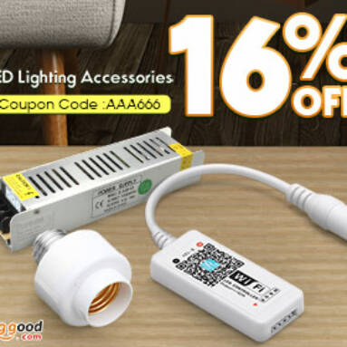 Big Promotion for LED Lighting Accessories from BANGGOOD TECHNOLOGY CO., LIMITED