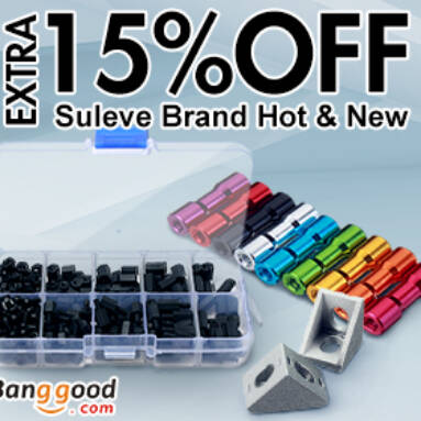 15% OFF for Hot & New Fasteners from BANGGOOD TECHNOLOGY CO., LIMITED