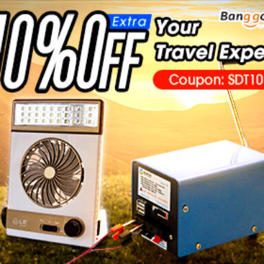 Up to 55% OFF for Supplies of Camping with Extra 10% OFF Coupon from BANGGOOD TECHNOLOGY CO., LIMITED