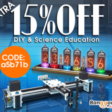 Extra 15% OFF for DIY & Science Education from BANGGOOD TECHNOLOGY CO., LIMITED