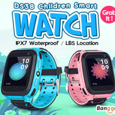 Only $14.99 for Bakeey DS38 Children Smart Watch from BANGGOOD TECHNOLOGY CO., LIMITED