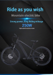 729 € med kupon til BK7 elcykel 48V 350W motor 7.5Ah batteri Shimano 21 gear forhjulsophæng og dobbelte skivebremser fra EU-lager GEEKBUYING
