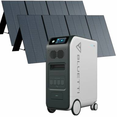 €5963 with coupon for BLUETTI 2000W Solar Power Station App Remote Control 5100Wh Emergency Power Supply With 2Pcs 350W Solar Panel For Family Home from EU CZ warehouse BANGGOOD