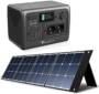 BLUETTI EB55 Portable Power Station Solar Generator + 1PCS SP120 120W Solar Panel
