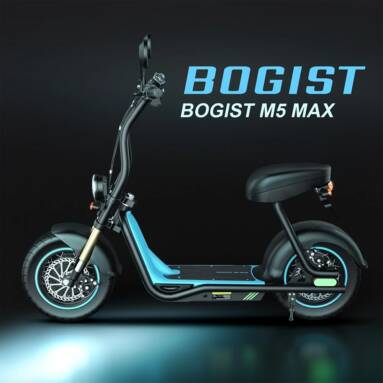 €994 with coupon for BOGIST M5 MAX Electric Scooter with Seat from EU warehouse BANGGOOD