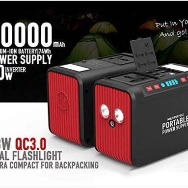 €74 with coupon for Bakeey 74Wh 20000mAh Power Station from EU CZ warehouse BANGGOOD