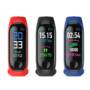 Bakeey M3C Plus Heart Rate Blood Pressure Sleep Monitor Sport Mode Social Media Smart Watch Bracelet 