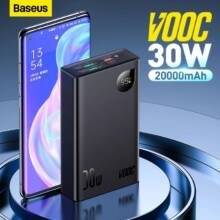€26 with coupon for Baseus 20000mAh Power Bank 30W VOOC from EU warehouse GSHOPPER